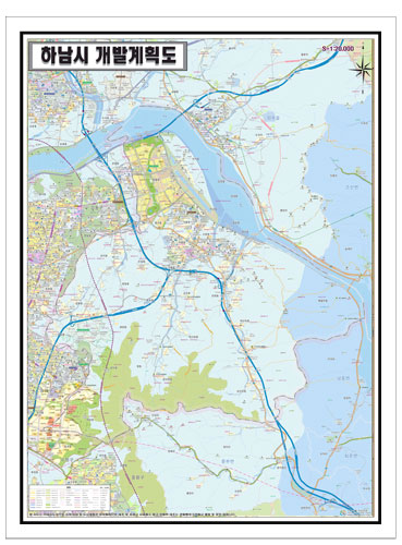경기도 하남시 토지이용계획 개발계획도
